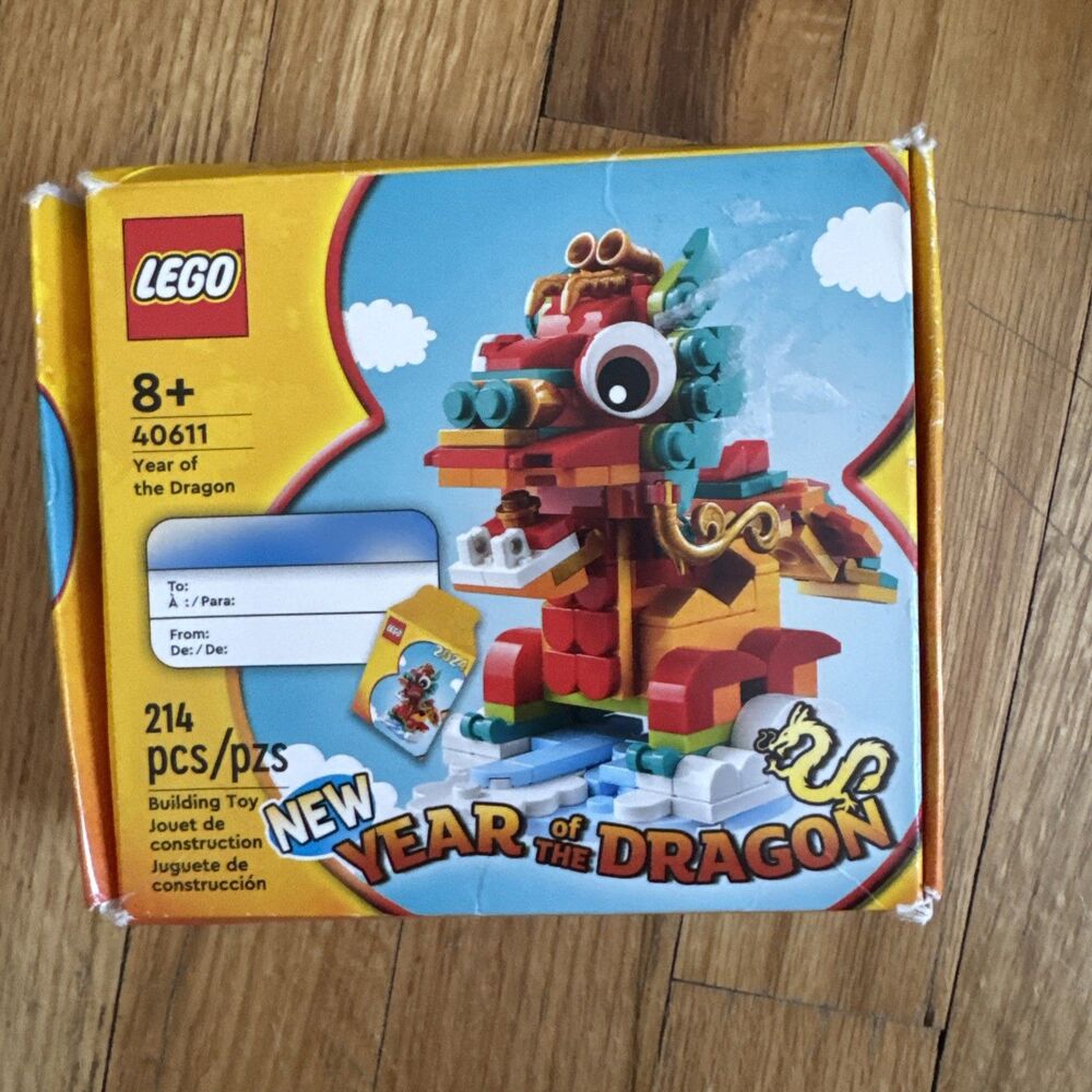 LEGO Seasonal Sets: 40611 Year of the Dragon NEW